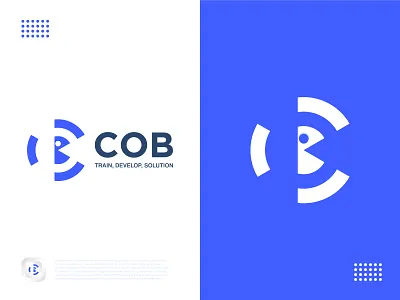 COB Software Company Logo Design brand guideline brand identity design branding design identity logo logo designer marketing modern software solution