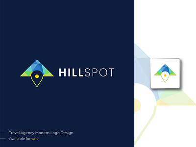 Modern, Minimalistic Hillspot Logo Design a b c d e f g h i j k l m abstract logo brand identity brand mark branding hill logo icon design location design logo logo brand logo branding logo design logo mark minimal design n o p q r s t u v w x y z typography unique modern professional logo visual identity