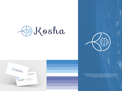 K Letter + Kosha Logo Concept appicon applogo brain brand design clean clinic empower health hospital k lineart logo logodesign medical minimal modern solidcolor trendy
