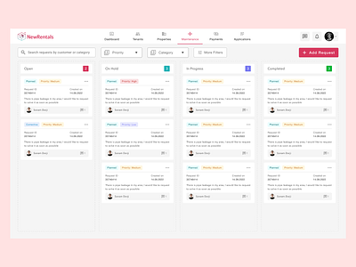 Kanban Board design figma homepage kanban landing project management project management software task task management