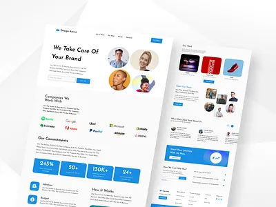 Digital Marketing Agency Website agency agency website digital marketing digital marketing agency landing page marketing website seo agency ui user interface web design