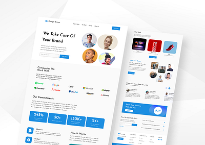 Digital Marketing Agency Website agency agency website digital marketing digital marketing agency landing page marketing website seo agency ui user interface web design