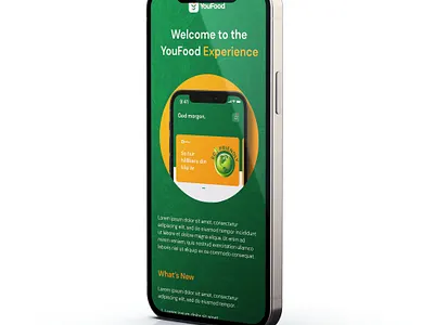 YouFood Email Template graphic design ui