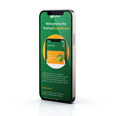 YouFood Email Template graphic design ui