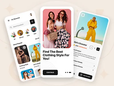 Fashion App Design app clothing app clothing app design cloths design e commerce fashion fashion app fashion app design fashion brands ios marketplace mobile app online shop online store shop shopping shopping app ui ux