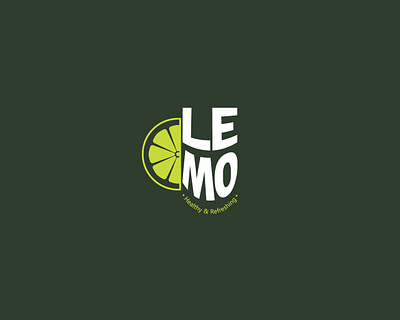 Logo Design for An Energy Drink - LEMO branding creative logo design graphic design illustration logo logo design trending design trending logo ui vector