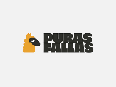 Puras Fallas branding design illustration logo logotipo mark puras fallas symbol