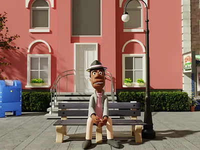 Cartoon Karl 3d 3d cartoon blender blender community c4d design illustration motion graphics