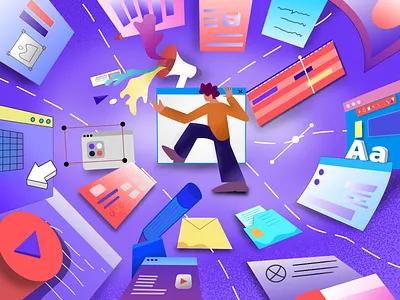 Illustration for zazzy 3d advertisement animation branding design designstudio graphicdesign illustration india instagram logo marketing motion graphics socialmediatemplate ui ux workculture