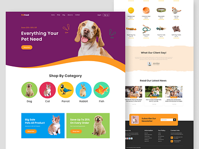 Dog on sale food websites