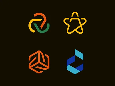 Study of the letter "A" branding design graphic design icon logo logotype sign vector