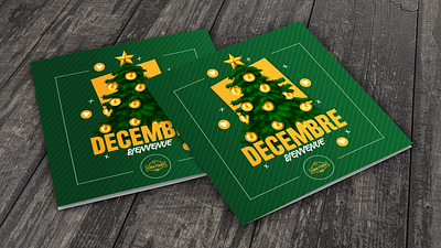 Décembre | Eden Foods branding design flyer