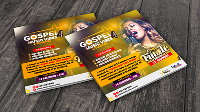 GMVA | Flyer branding design flyer illustration logo