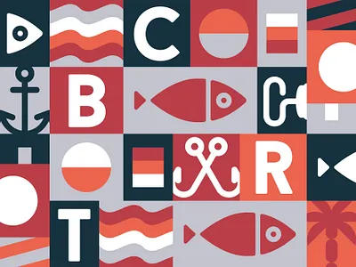 Happy Holidays ❄️⛄️🎄 branding cbrt christmas cobretti design fish co. handmade happy holidays illustration line line art logo merry merrychristmas stuff vector vintage wave winter xmas