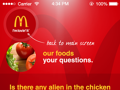 McDonald's design mobile ui ux