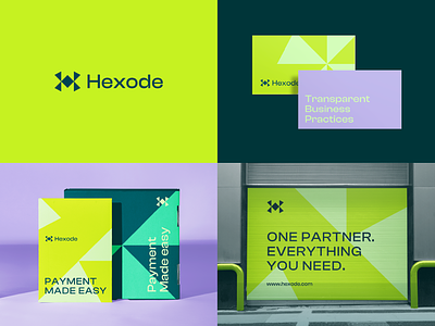 Hexode Branding abstract arrow banking branding clever corporate data digital finance fintech growth h letter logo minimal money payment saas transfer vibrant