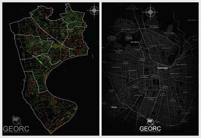 Road Network vector