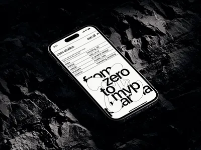 Creative Design Agency App Concept agency business case study concept creative design interface ios layout mobile mvp portfolio product site startup typo ui ux web website