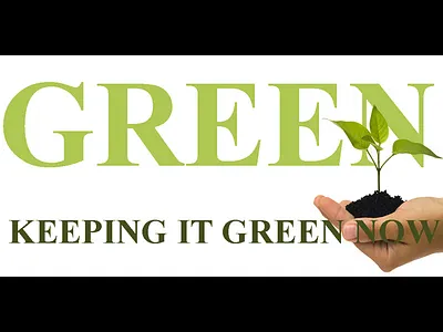 Keeping it Green branding design illustration logo