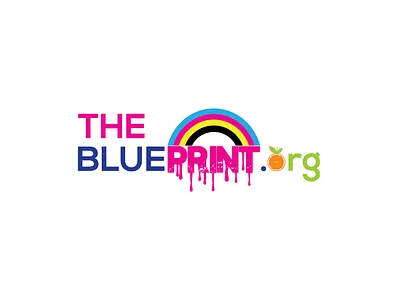 THE BLUE PRINT. org Company Logo branding creative logo design fiverr graphic design illustration logo logo design logo maker ui