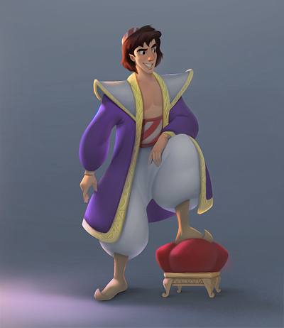 Aladdin character characterdesign design digitalart vector illustration