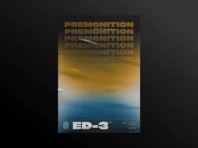 Minimal Poster | Gradient abstract font gradient graphic design minimal poster typeface typography vector