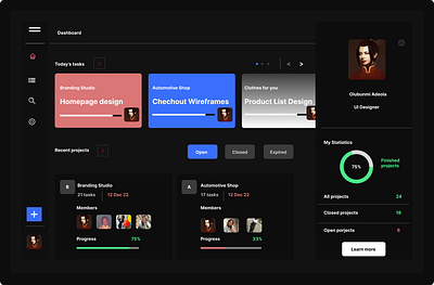 TaskApp design ui
