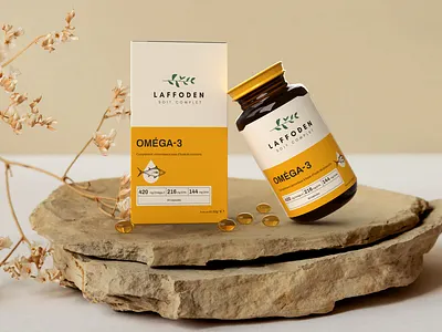 Omega 3 - label design brandidentity branding label design omega 3 packaging supplement