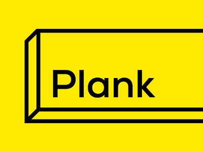 Plank - a visual identity animation branding design graphic design logo typography