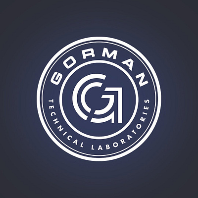 Gorman Tech Labs Seal branding design designstudio logo typography vector