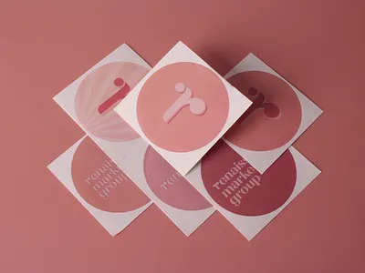 renaissance market group custom rounded stickers branding customstickers design sticker