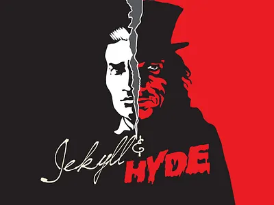 The Main Message Of Dr Jekyll And Mr Hyde education graphic design illustration