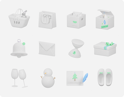 3D Icon set 3d 3d icon animation blender3d branding graphic design icon logo motion graphics ui