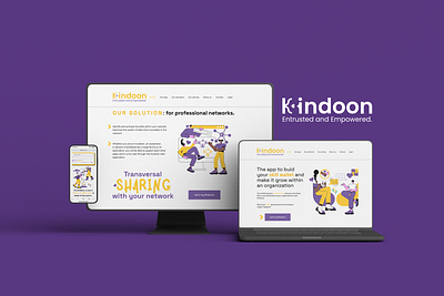 Kindoon app branding design graphic design illustration logo typography ui ux vector website