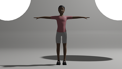 Mr T 3d animation blender 3dart 3danimation