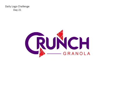 Crunch Granola crunch dailylogo dailylogochallenge granola logo logodesign