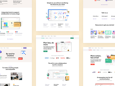 Nulab design design system layout mobile responsive saas startup typography ui ux web webdesign website