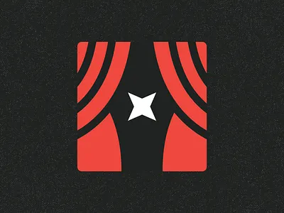 Unused Theater Logo branding identity illustration logo vector