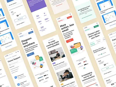 Nulab mobile design design system mobile responsive typography ui ux webdesign website