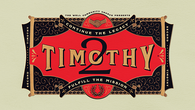 2 Timothy Sermon Series 2 timothy church church art endure illustration jesus legacy sermon series vintage