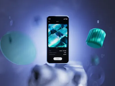 Iphone- Zero Gravity 2d 3d 3d animation 3d cubes 3d illustration 3d iphone after effects animation c4d cubes animation cubes render gif illustration iphone iphone animation render ui ui animation