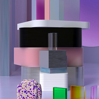 Materials 3d cinema4d design illustraion illustration octane