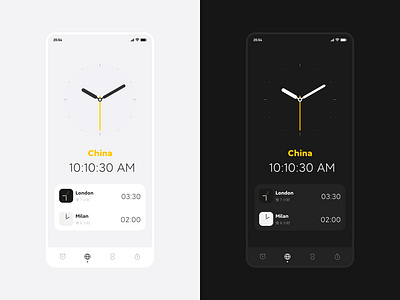 Clock ui