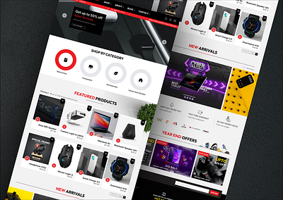 Atelier - eCommerce Website Homepage creative designinspiration dribble e commercewebsite ecommerce graphicdesigner interface ui uidesign uiux webdesign webdesigner website