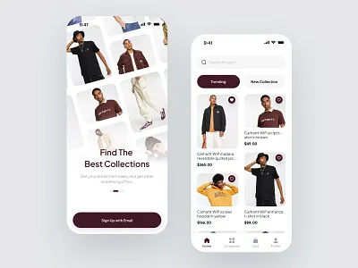 E-Commerce App commerce ecommerce mobile app mobile banking uidesign