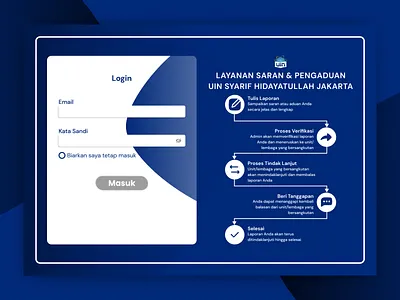 E-Complaint Information System blue college e complaint information system system website white