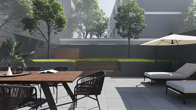 Architecture renders - gardens 3d 3dsmax cgi renders v ray vray