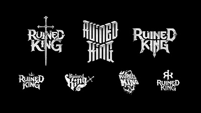 Ruined King branding design graphic design identity league of legends logo logotype riot games typography