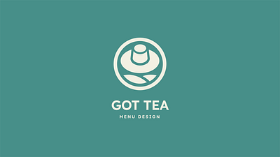 GOT TEA Menu Design: UX Case Study app branding cafe design graphic design logo menu design typography ui ux vector