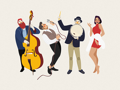 Jazz illustration illustration